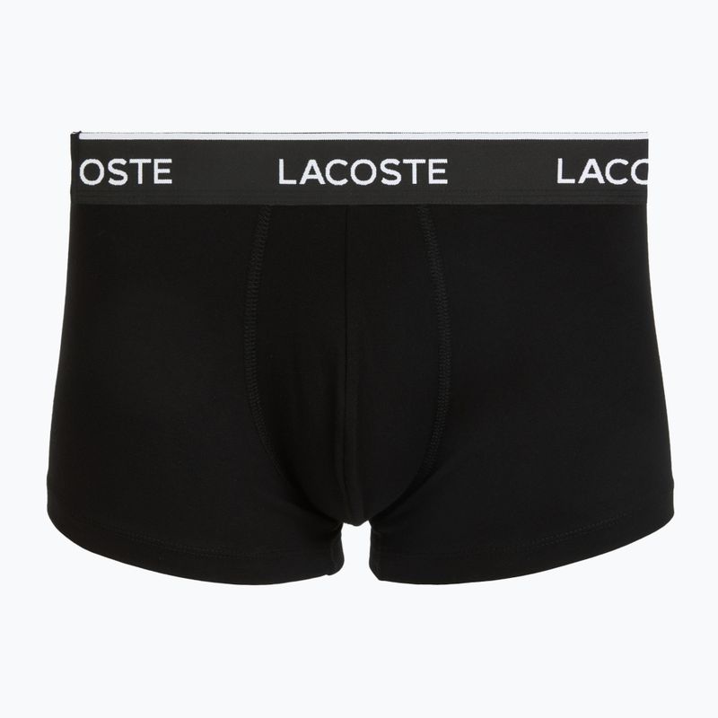 Men's boxers Lacoste 5H1300 3 pack black/green 3