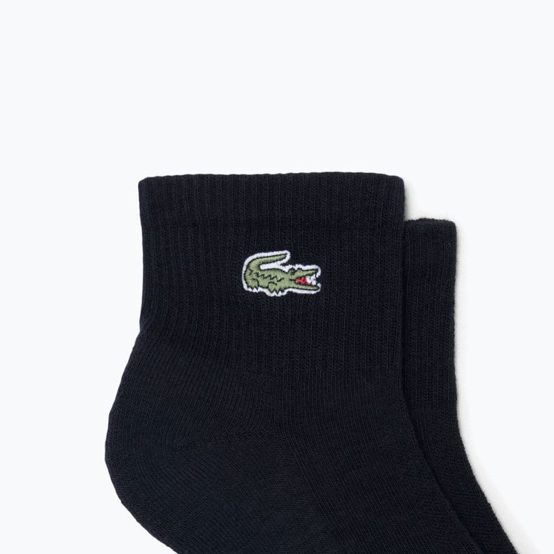 Socks Lacoste RA9182 Ankle 3-pak black 2