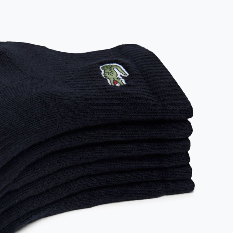 Socks Lacoste RA9182 Ankle 3-pak black 3