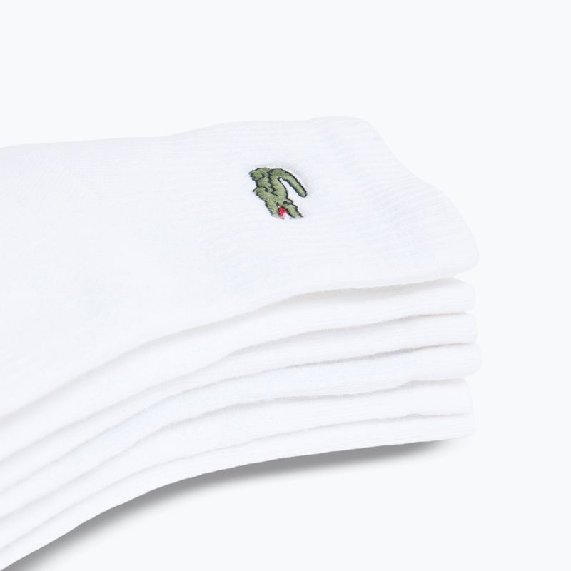 Socks Lacoste RA9182 Ankle 3-pak white 3