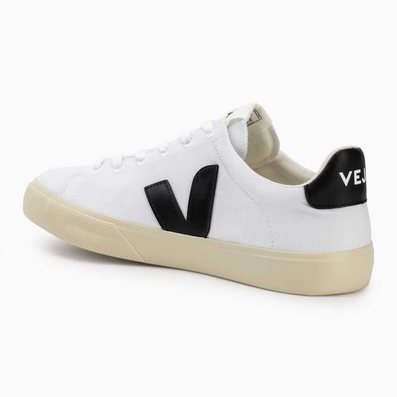 Men's shoes VEJA Campo Canvas white/black 3