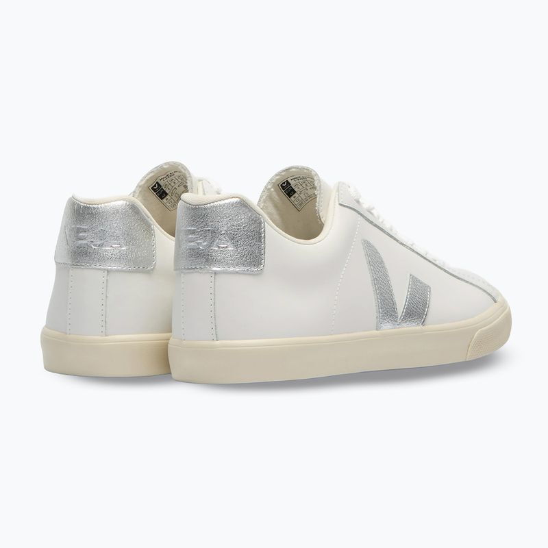 Women's shoes VEJA Esplar Logo Leather extra white/silver 3