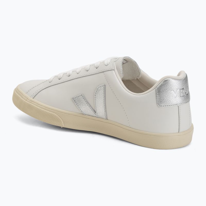Women's shoes VEJA Esplar Logo Leather extra white/silver 3