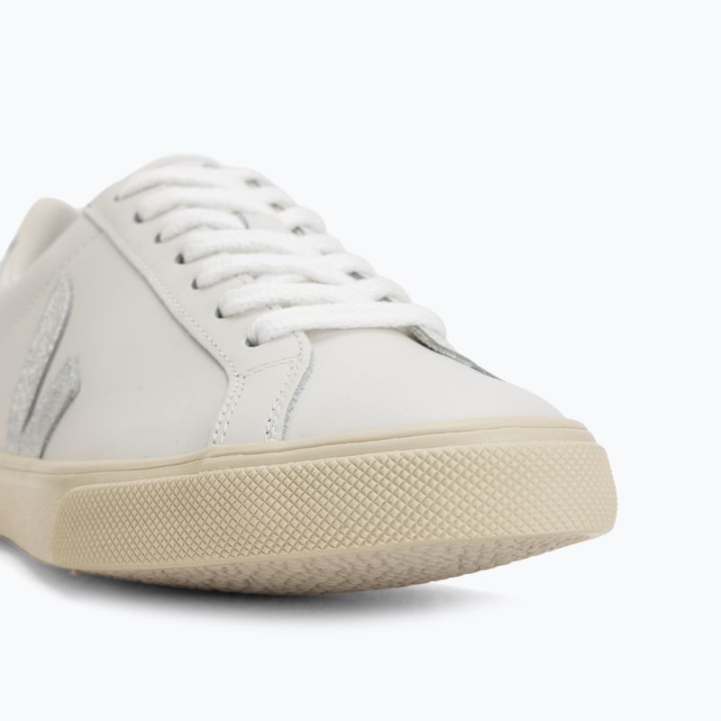 Women's shoes VEJA Esplar Logo Leather extra white/silver 7