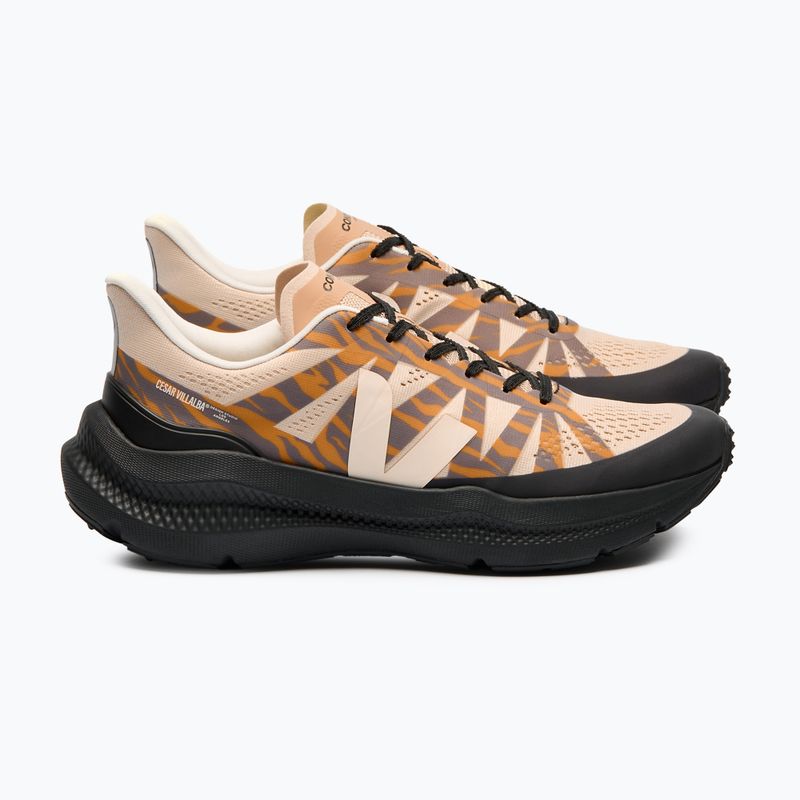 VEJA Veja X Cesar Villalba men's running shoes areai/cashew/ouro 2
