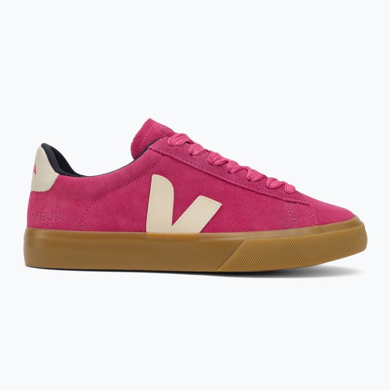 Women's shoes VEJA Campo Bold Suede pink/pier/natural 2