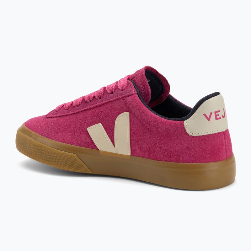 Women's shoes VEJA Campo Bold Suede pink/pier/natural 3