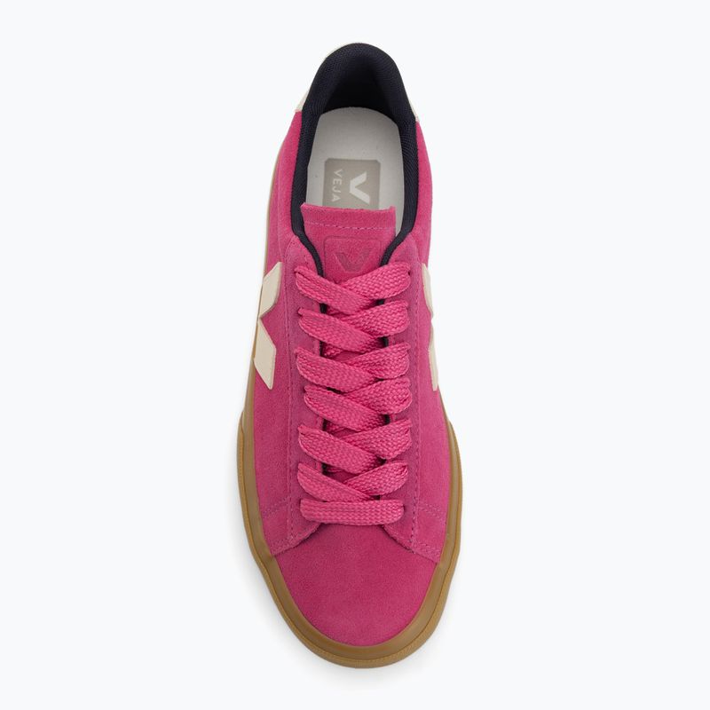 Women's shoes VEJA Campo Bold Suede pink/pier/natural 5