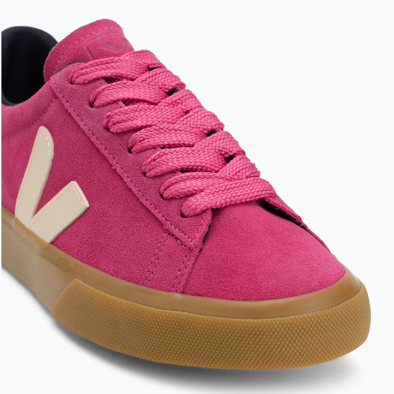 Women's shoes VEJA Campo Bold Suede pink/pier/natural 7