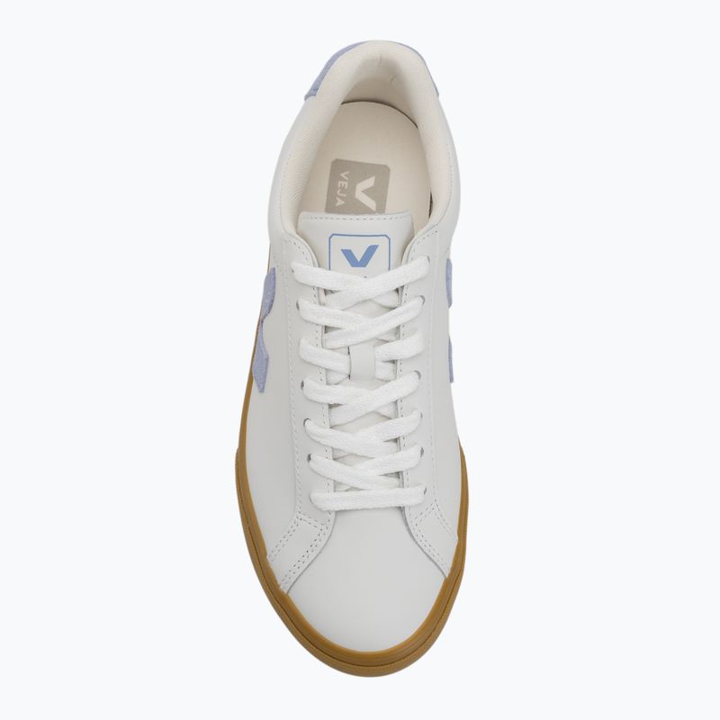 Women's shoes VEJA Esplar Logo Leather white/olympe/natural 5