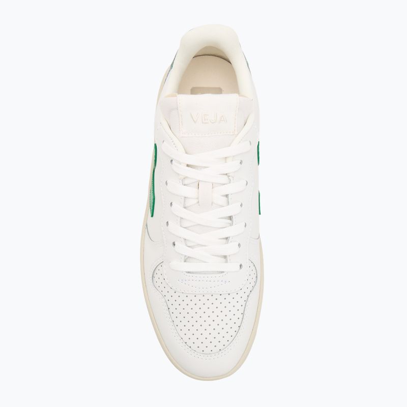 Women's shoes VEJA V-10 Prime white/emeraude 5