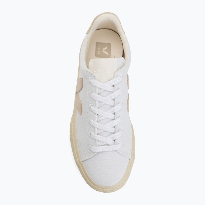 Women's shoes VEJA Campo Canvas white/sable 5
