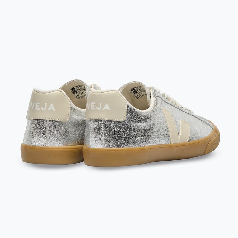Women's shoes VEJA Esplar Logo silver/pierre/natural 3
