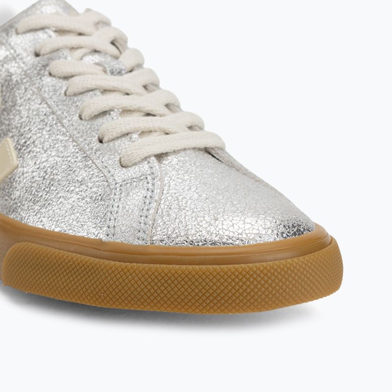 Women's shoes VEJA Esplar Logo silver/pierre/natural 7