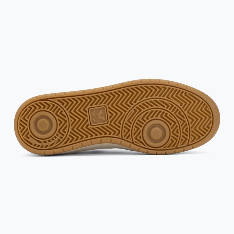 Men's shoes VEJA V-10 Prime Leather pure/black/tent 4