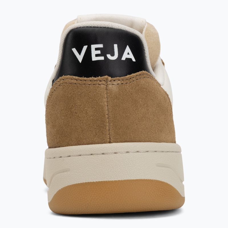 Men's shoes VEJA V-10 Prime Leather pure/black/tent 6