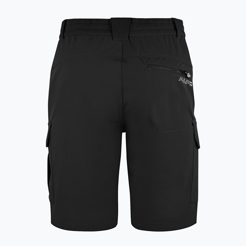 Men's trekking shorts Aulp Banco black 4