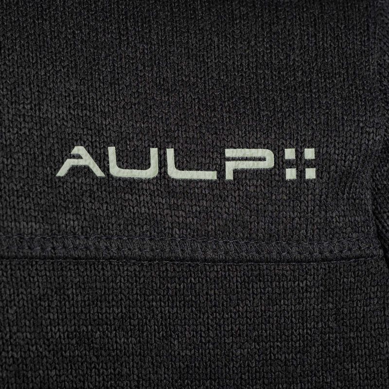 Men's fleece sweatshirt Aulp Dante black 8