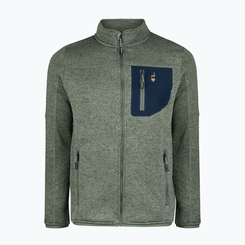 Men's fleece sweatshirt Aulp Dante lichen 3