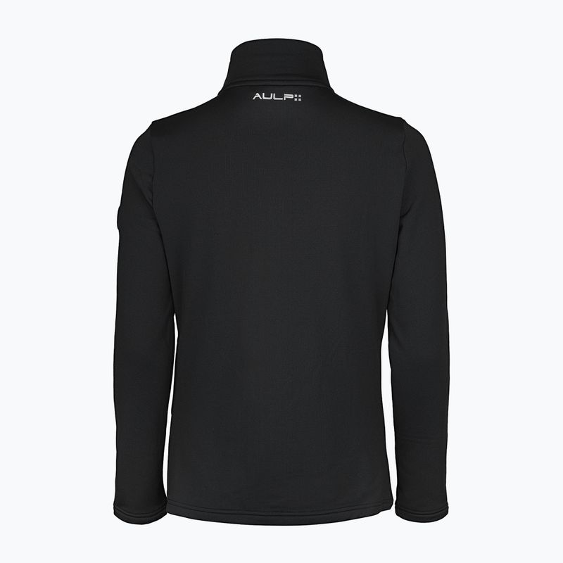 Women's fleece sweatshirt Aulp Debby black 4