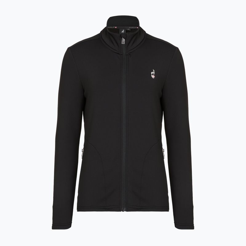 Women's fleece sweatshirt Aulp Debby black 3