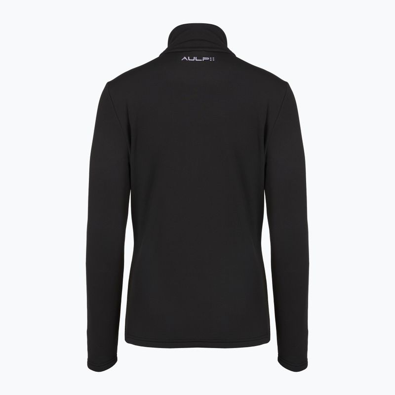 Women's fleece sweatshirt Aulp Debby black 4