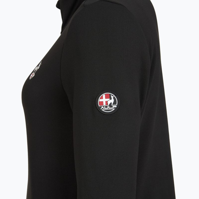 Women's fleece sweatshirt Aulp Debby black 5