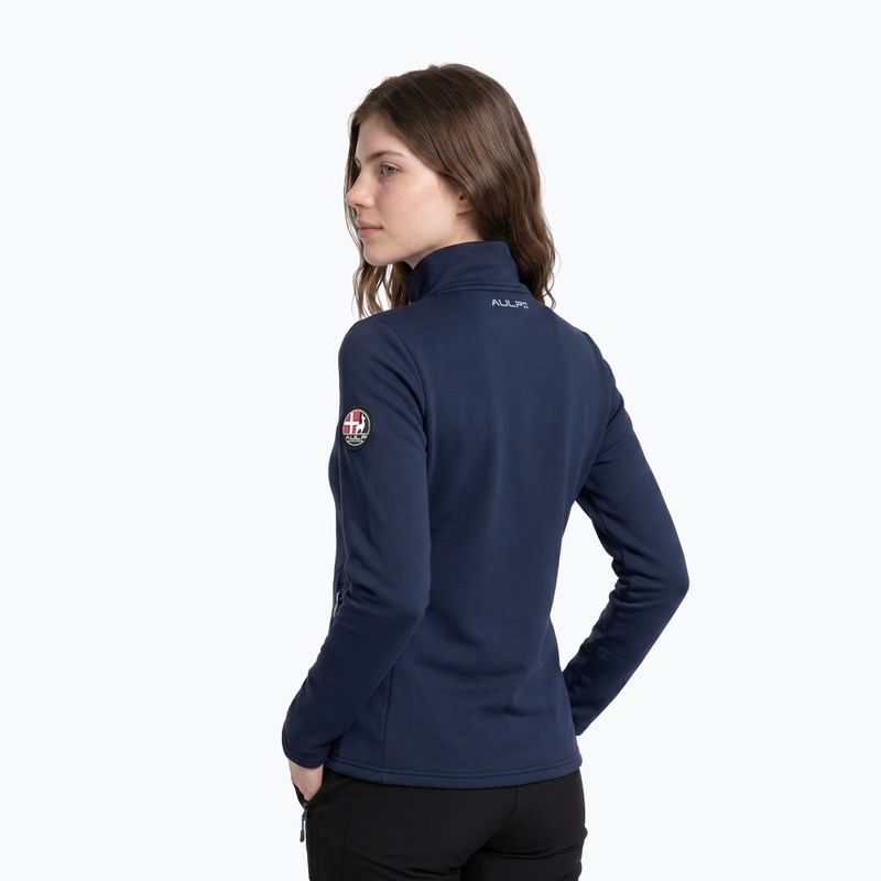 Women's fleece sweatshirt Aulp Debby navy 2