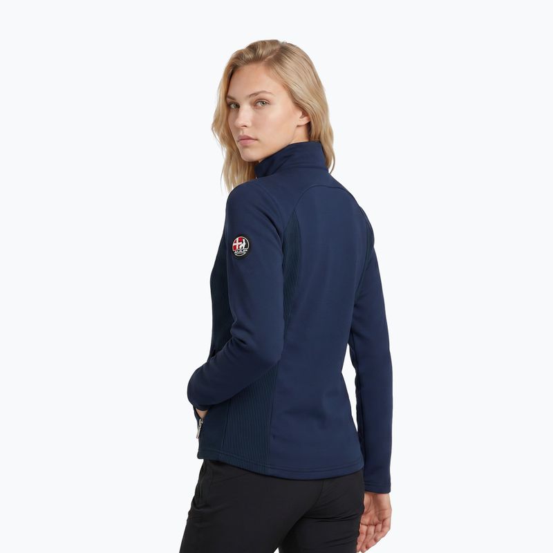 Women's fleece sweatshirt Aulp Diane navy 2