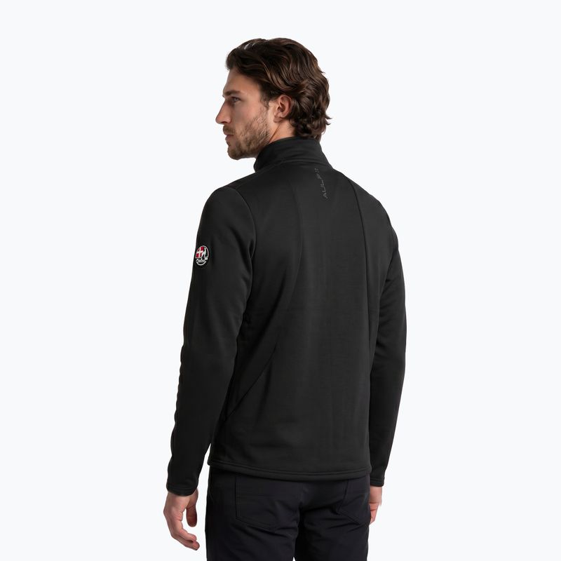 Men's fleece sweatshirt Aulp Drake black 2