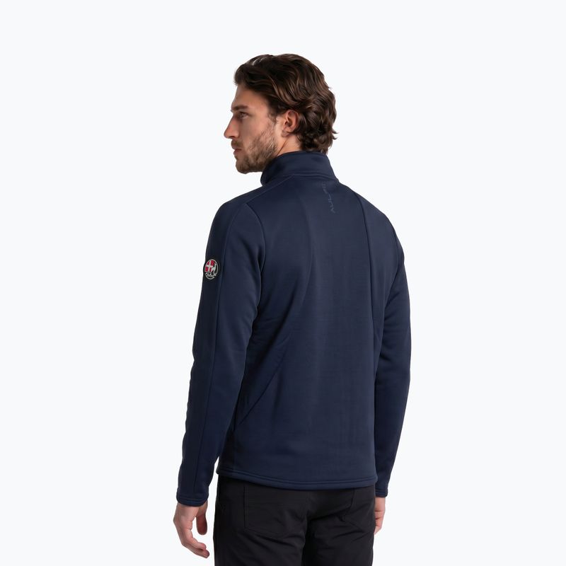 Men's fleece sweatshirt Aulp Drake navy 2