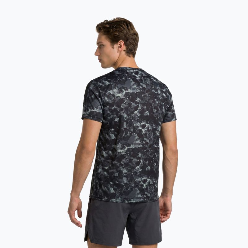 Men's T-shirt Aulp Tommy black aop 2