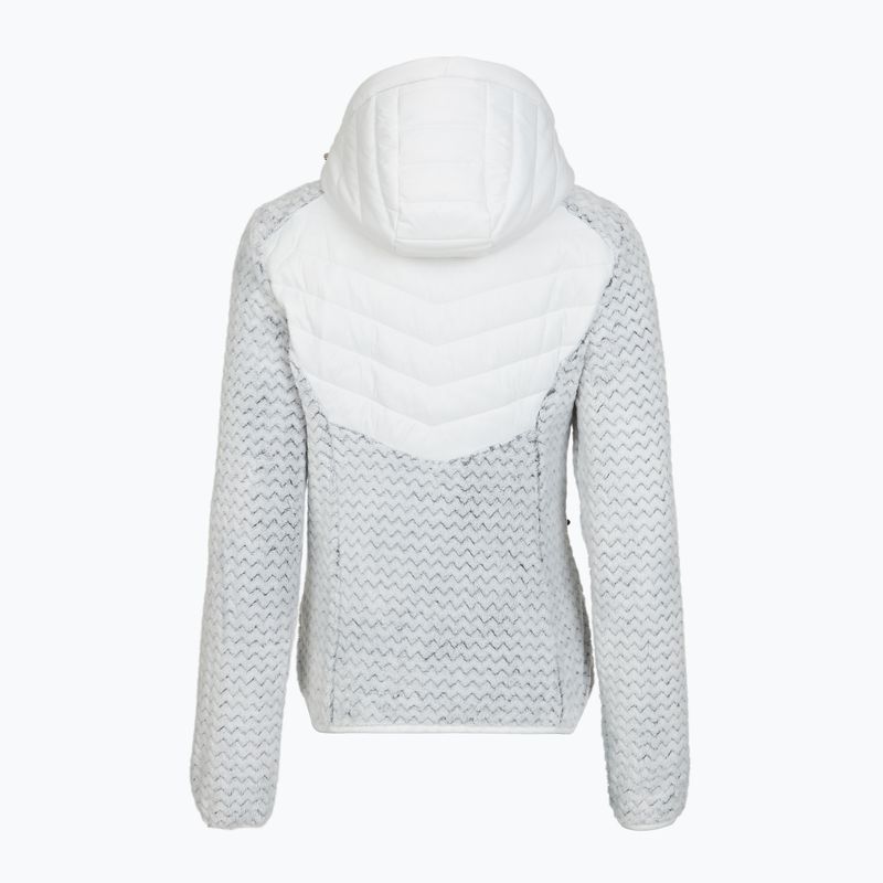 Women's hybrid jacket Aulp Clem Hooded Hybrid white 1 2