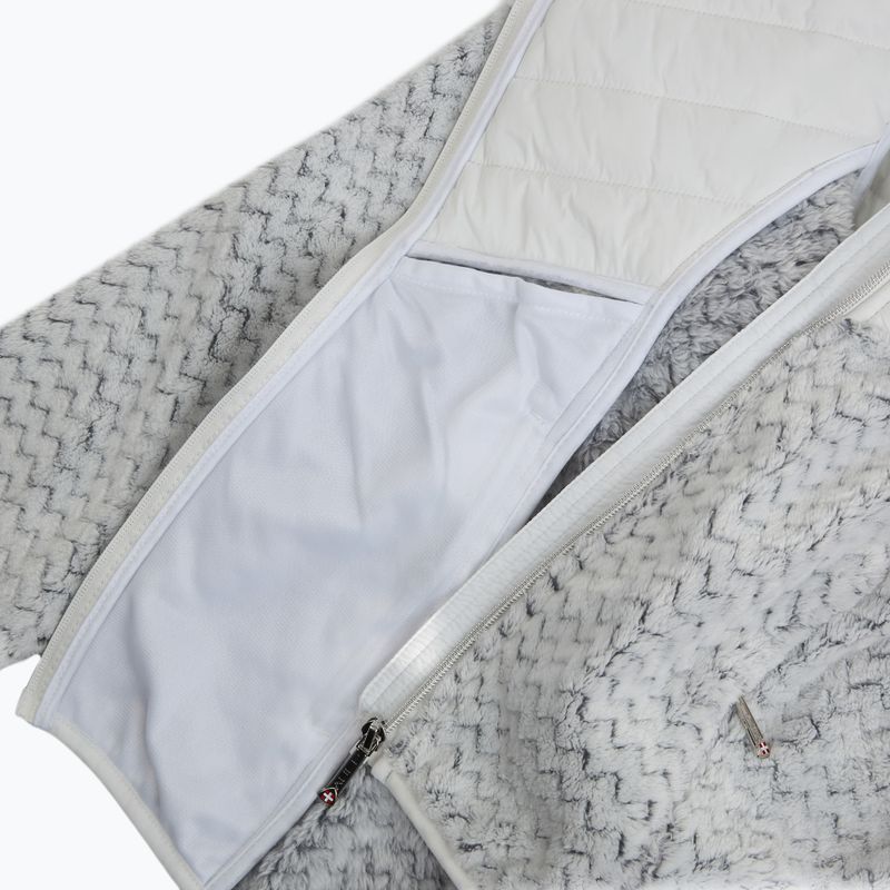 Women's hybrid jacket Aulp Clem Hooded Hybrid white 1 6