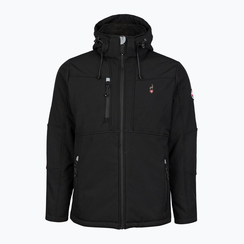 Men's softshell jacket Aulp Nemev Softshell black 1 3
