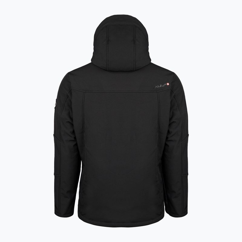 Men's softshell jacket Aulp Nemev Softshell black 1 4