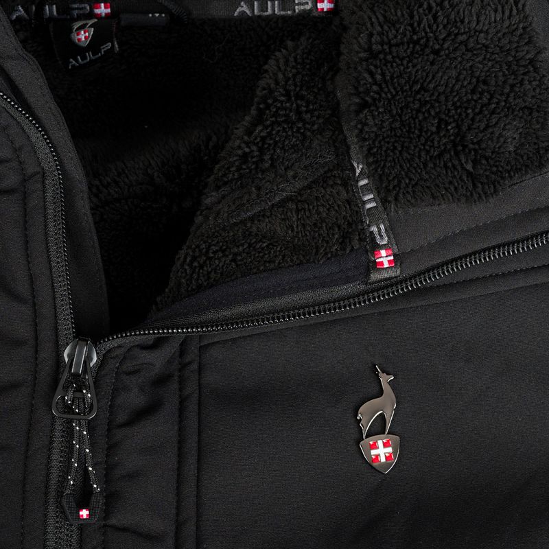 Men's softshell jacket Aulp Nemev Softshell black 1 5