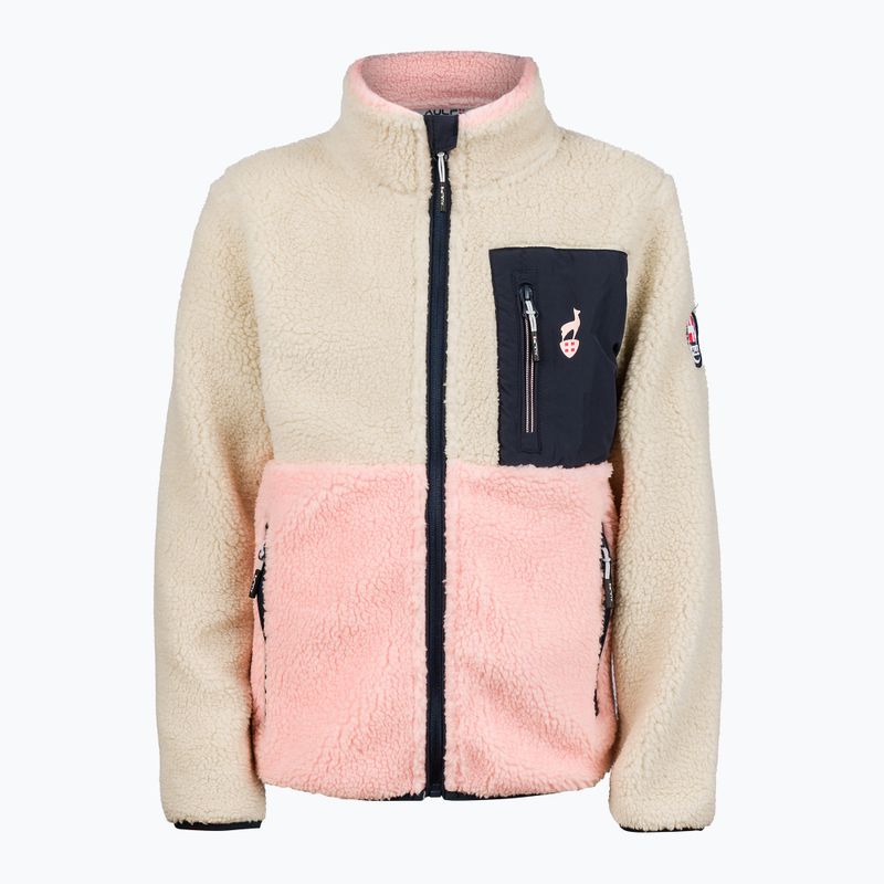 Children's fleece sweatshirt Aulp Tiger Sherpa light coral 1 3