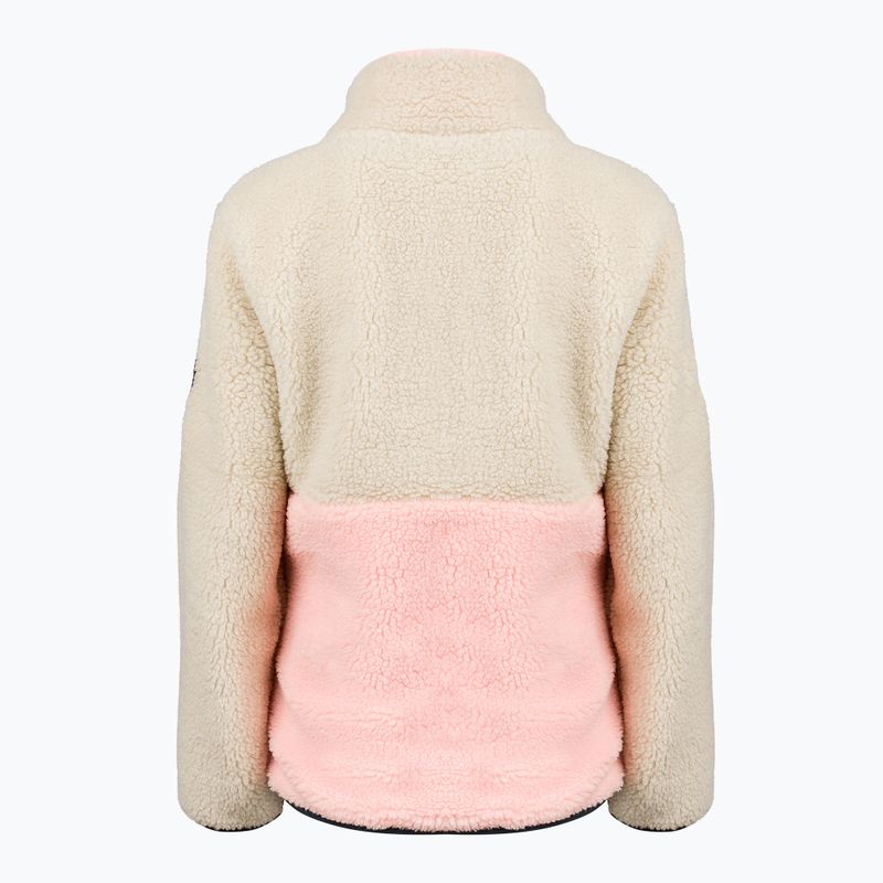 Children's fleece sweatshirt Aulp Tiger Sherpa light coral 1 4