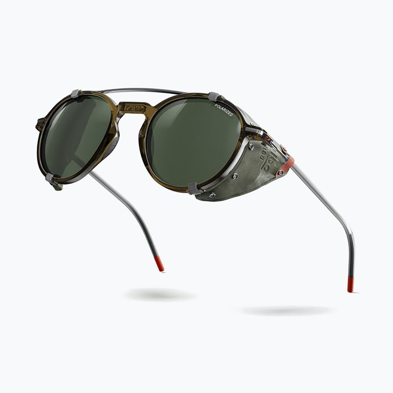 Julbo Legacy Polarized translucent brown/khaki/orange sunglasses 5