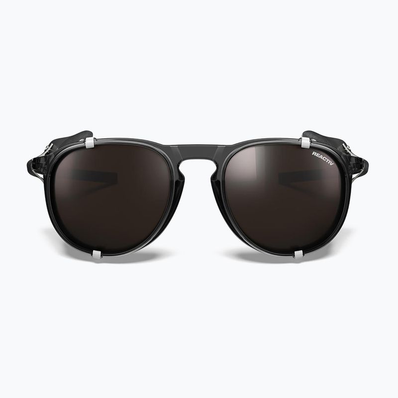 Julbo Millenium Reactiv Polarized shiny translucent black/black/white sunglasses 3