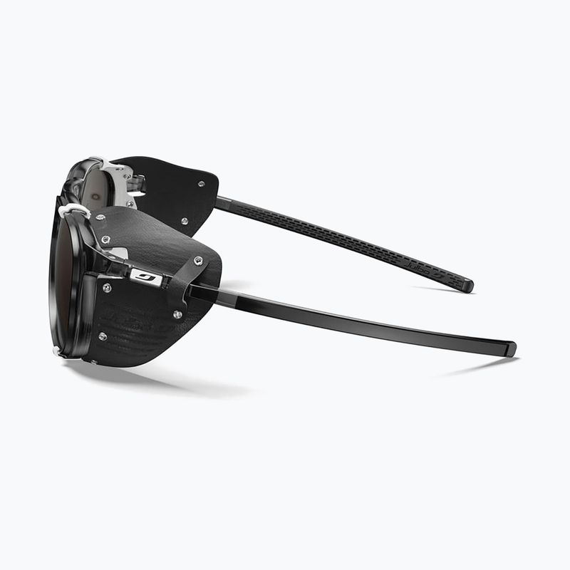 Julbo Millenium Reactiv Polarized shiny translucent black/black/white sunglasses 5