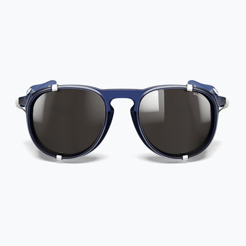 Julbo Millenium Spectron shiny translucent blue/blue/white sunglasses 3
