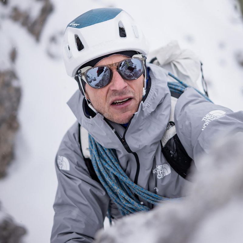 Sunglasses Julbo Millenium Polarized HD shiny transparent army green/white/blue 7