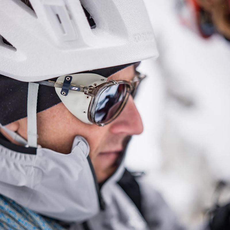 Sunglasses Julbo Millenium Polarized HD shiny transparent army green/white/blue 9