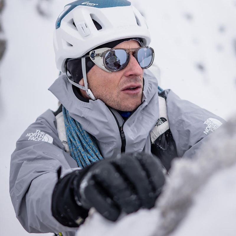 Sunglasses Julbo Millenium Polarized HD shiny transparent army green/white/blue 10