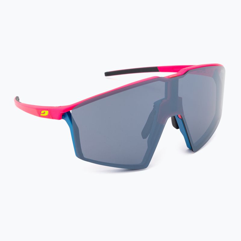 Julbo Edge Spectron 3 fluo pink/blue/silver flash sunglasses 2