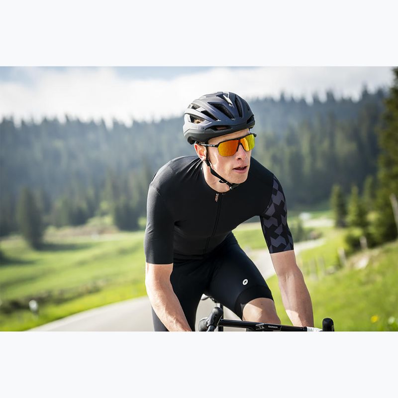 Julbo Frequency Reactiv Light Amplifier sunglasses matt black/gray/multilayer red 7