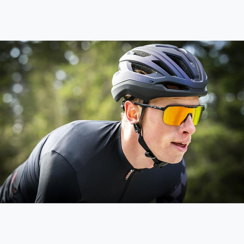Julbo Frequency Reactiv Light Amplifier sunglasses matt black/gray/multilayer red 8