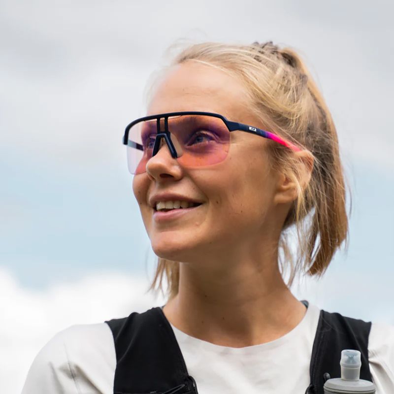 Julbo Frequency Reactiv 1-3 High Contrast purple/pink/multilayer blue sunglasses 2
